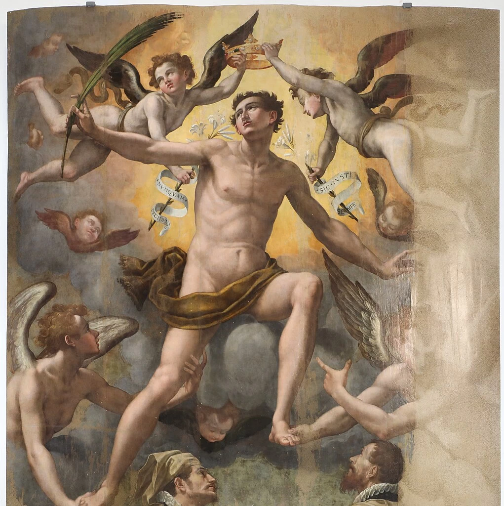 Gloria di san Lorenzo e confratelli - collegiata di Sant'Andrea